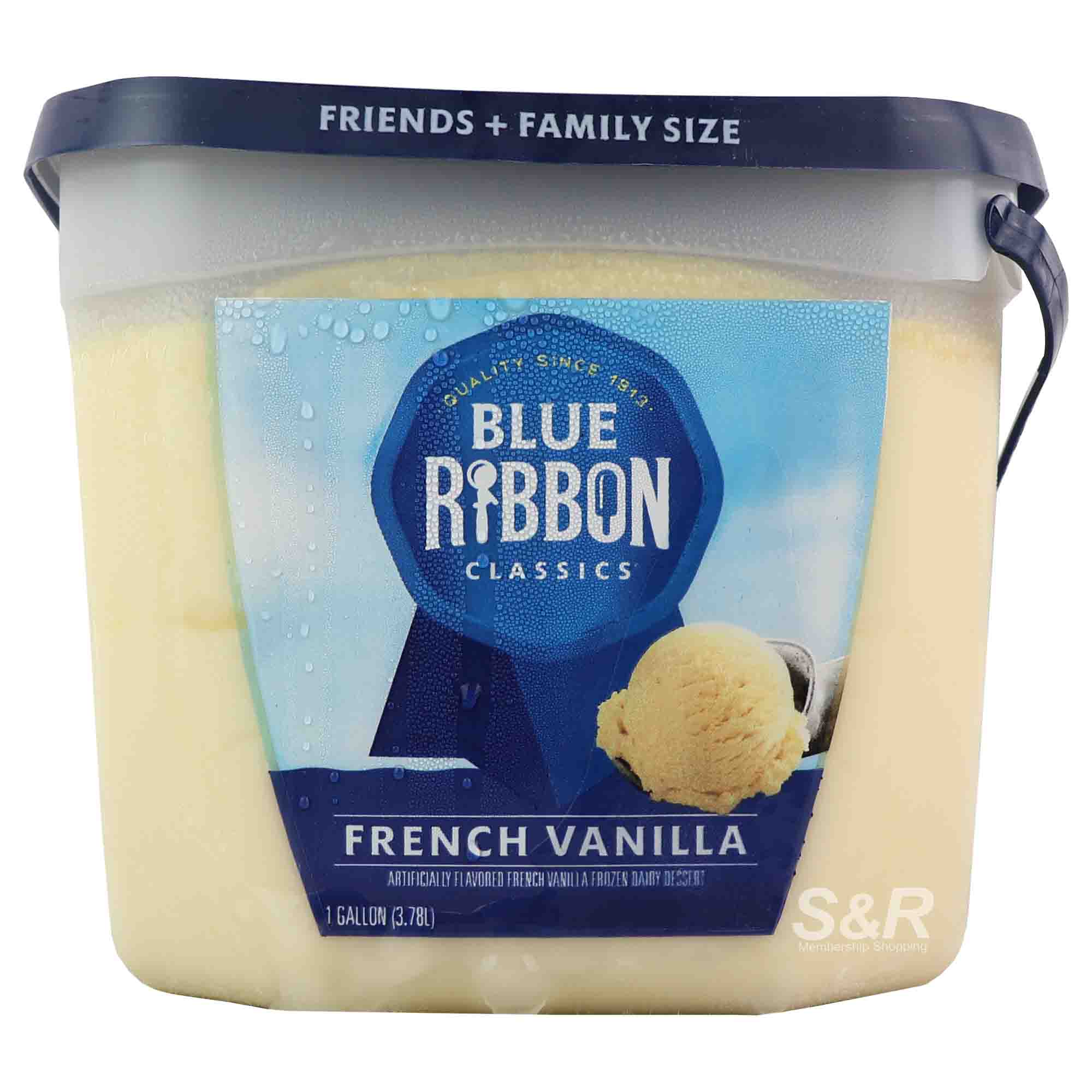 Blue Ribbon French Vanilla Frozen Dairy Dessert 3.78L